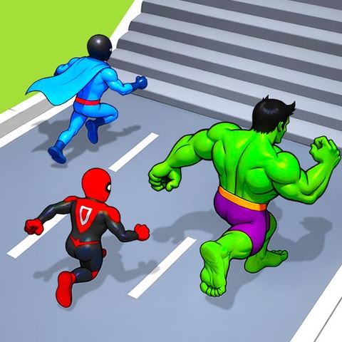 Hero Transform Race - Juego de parkour y carreras gratis
