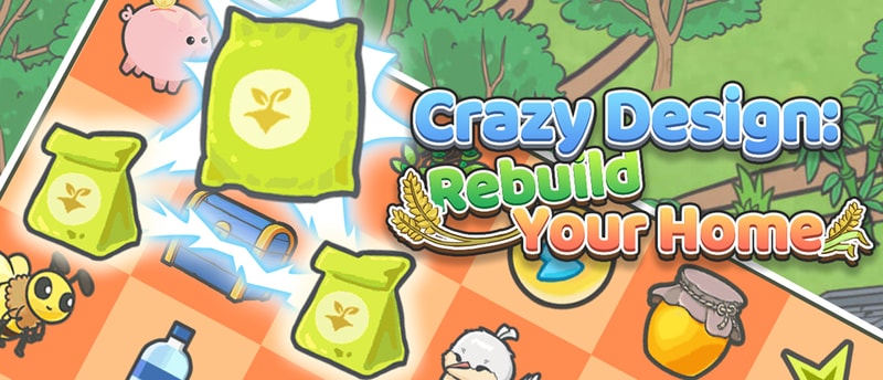 Crazy Design: Rebuild Your Home - Play Puzzle & Home Decor Game