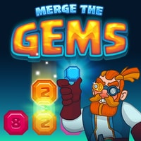 Merge the Gems - Juego de combinar gemas en línea gratis