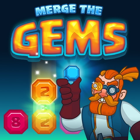 Merge the Gems - Fun Online Puzzle & Merge Game