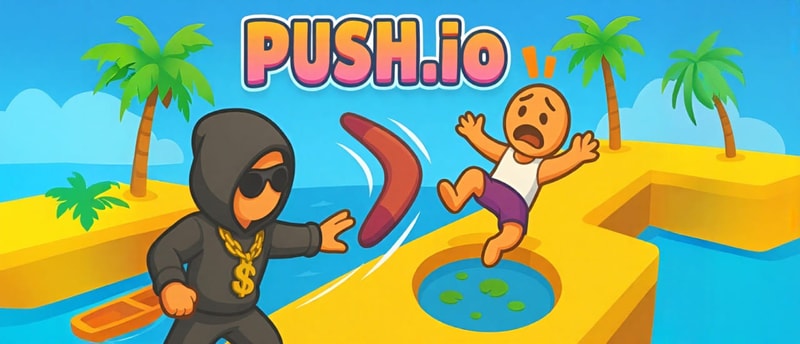 Push.io Juego en Arena Gratis - Batalla Multijugador IO