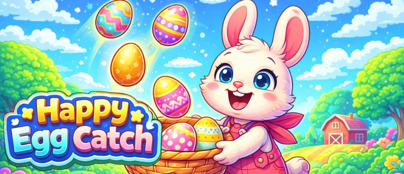 Happy Egg Catch - Fun Online Arcade Game for Free