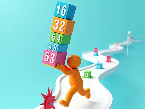 Cube Stack 2048 - Play the Addictive Puzzle Game Online for Free