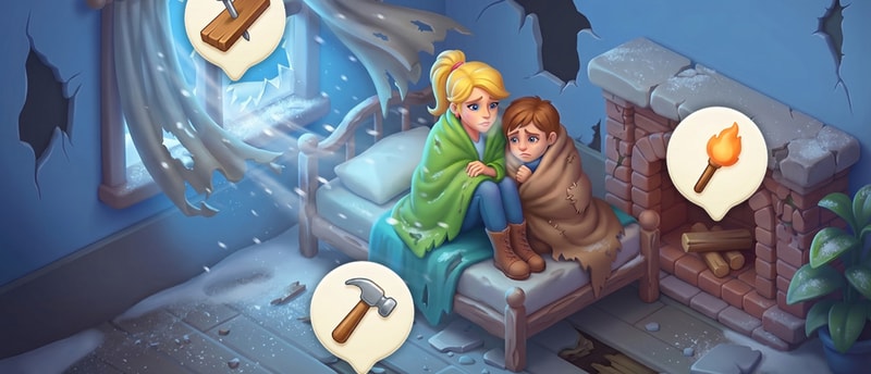 Merge Haven - Free Match & Merge Puzzle Game to Restore Café