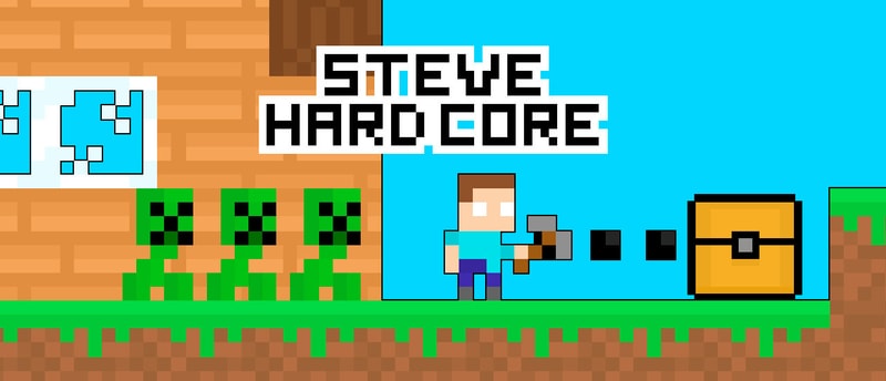 Steve Hardcore - Macera ve Hayatta Kalma Oyunu