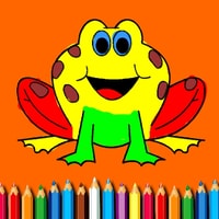 BTS Funny Frog Coloring Book - Free Online Coloring Game for Kids