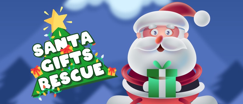 Santa Gifts Rescue - Juego de Rompecabezas en Línea Gratis