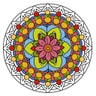 Mandala Boyama Kitabı - Renkli ve Rahatlatıcı Boyama Oyunu