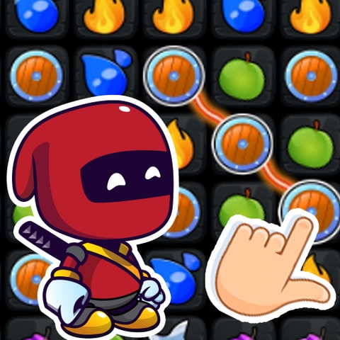 Ninja Spell Match - Free Match-3 Puzzle & Ninja Action Game