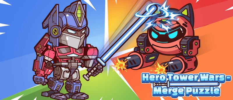 Hero Tower Wars Merge Puzzle