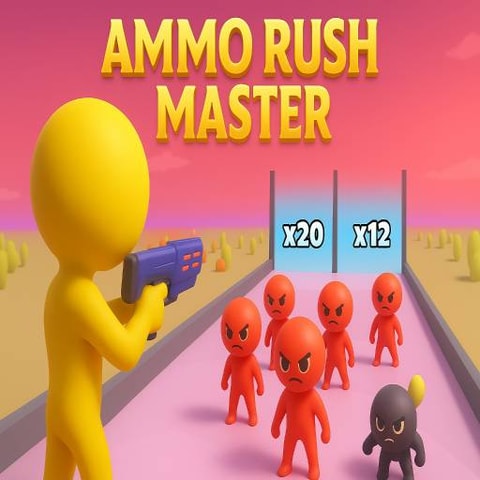 Ammo Rush Master: Juego de disparos y acción casual