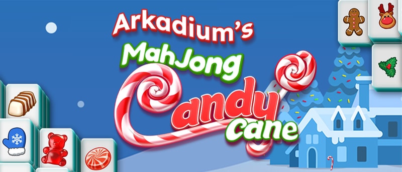 Arkadium's Mahjongg Candy Cane