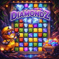 Diamondz Match-3 Puzzle Game - Play Online for Free