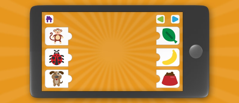 3 PIECES GAME - Juego educativo para aprender a relacionar objetos