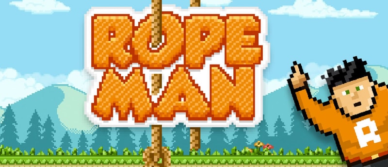 Ropeman - Classic Arcade Rope Climbing Game for Free