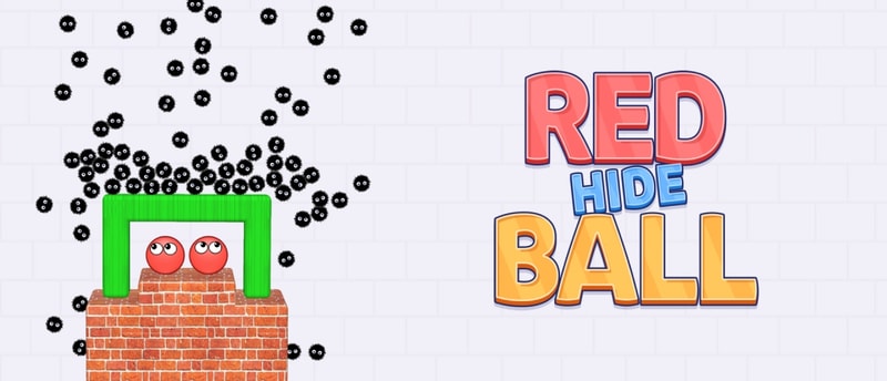 Red Hide Ball - Free Puzzle Strategy Game to Play Online
