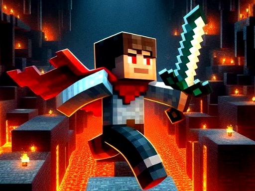 Mineblock Obby - Free Minecraft Parkour & Obstacle Course Game