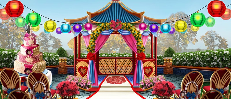Mary Knots Garden Wedding Juego de Buscar Objetos Oculto Gratis