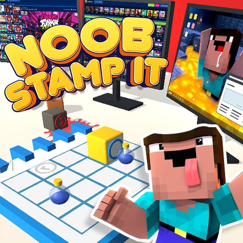 Noob Stamp It - Juego de rompecabezas gratis para jugar en línea