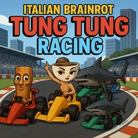 Italian Brainrot Tung Tung Racing - Play Online Free