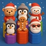 Hexa Stack Christmas - Play Free Holiday Puzzle Game