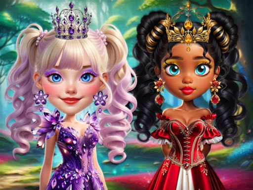 Gemstone Glam - Dress Up & Play Game for Girls