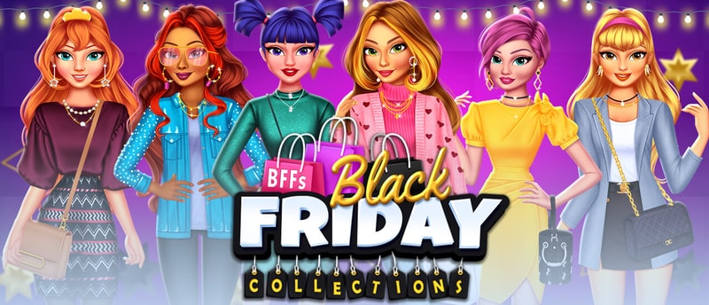 BFFs Black Friday Koleksiyonu ile Oyna - Giydirme Oyunu
