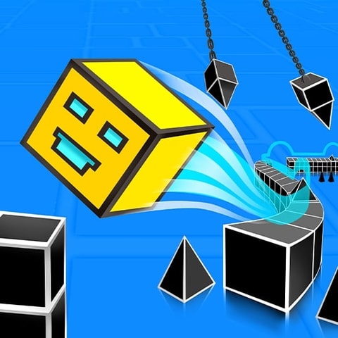 Geometry Rush 4D - Play Fast-Paced 4D Platformer Online