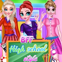 BFF High School Style - Juego de Vestir y Moda para Niñas