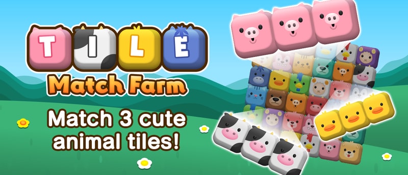 Tile Match Farm - Juego de Rompecabezas Gratis para Jugar en Línea