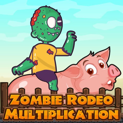 Zombie Rodeo Multiplication - Fun Math Game for Kids