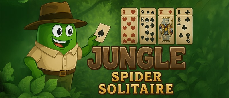 Jungle Solitaire - Play Free Card Game with Jungle Theme