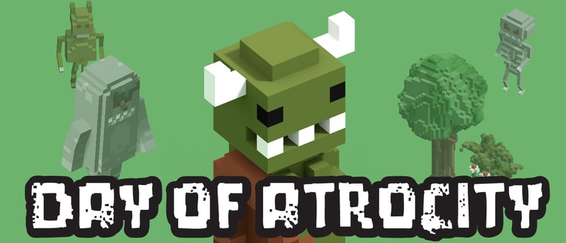 Day of Atrocity - Voxel Action Game to Play and Survive