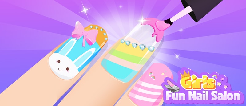 Girls Fun Nail Salon - Free Nail Art Makeover Game for Girls to Play Online