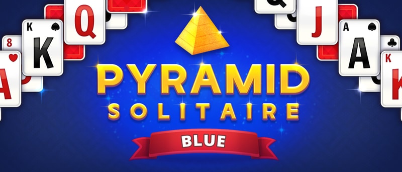 Pyramid Solitaire Blue