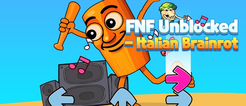 FNF Unblocked Italian Brainrot - Play Free Online Rhythm Game