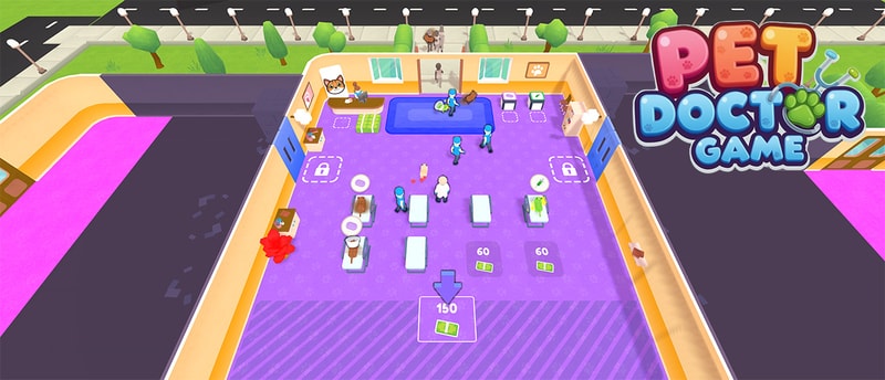 Pet Doctor Business Tycoon - Animal Care & Vet Simulator Game