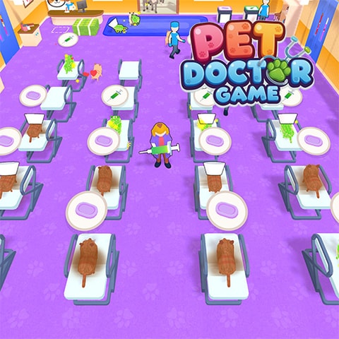 Pet Doctor Business Tycoon - Hayvan Bakım Oyunu Oyna