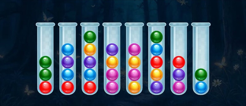 Bubble Sorting Infinite Remastered - Ücretsiz Bulmaca Oyunu