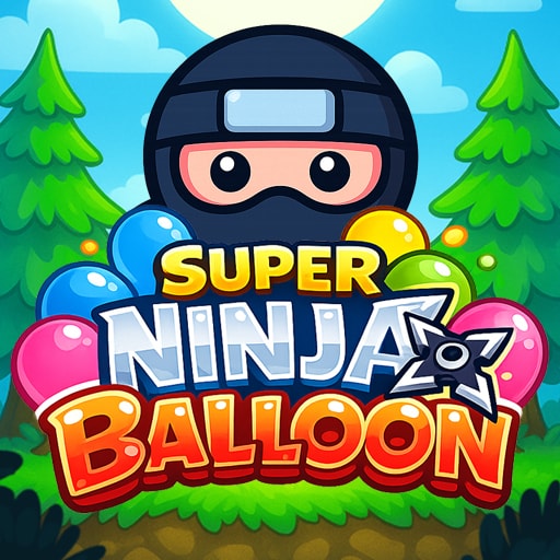 Super Ninja Balloon - Fun Puzzle Game to Play and Pop Balloons