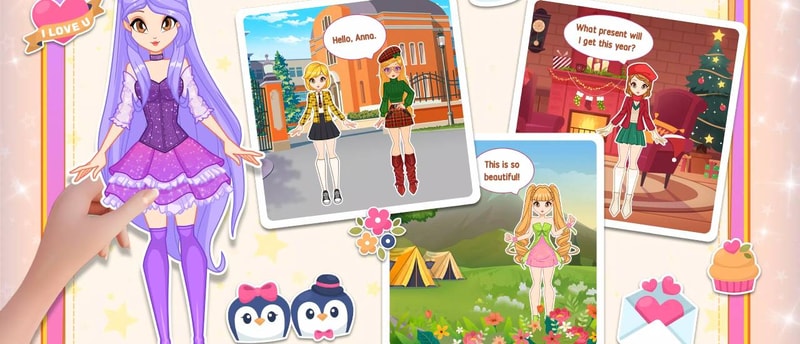 Anna's Story: Dress Up DIY - Free Dress Up Game for Kids