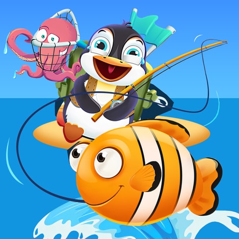 Baby Penguin Fishing - Fun Online Fishing Game for All Ages