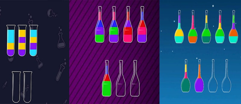 SortPuz Water Sort Color Sorting Game - Play Free Puzzle Game