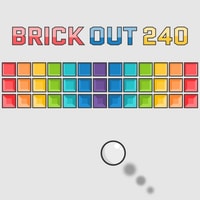 Brick Out 240 - Classic Breakout Game with Power-Ups & Levels