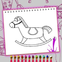 Coloring Book Toy Shop - Fun Painting Game for Kids