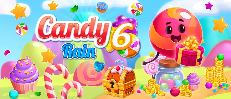Candy Rain 6 - Juego Match-3 en línea gratis