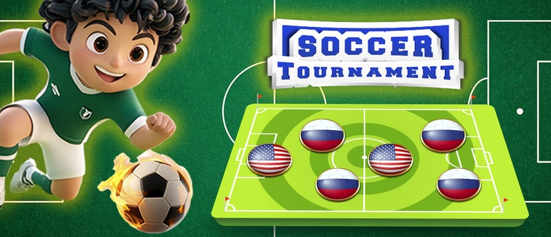 Soccer Tournament - Fun Tabletop Soccer Game to Play Online
