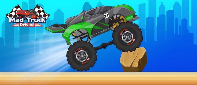 Mad Truck Driving: Juego de Conducir Camiones y Choque de Autos Gratis