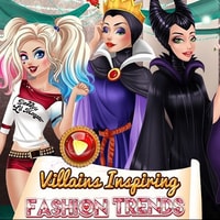 Villains Inspiring Fashion Trends - Dress Up Game for Girls