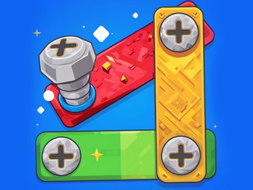 Unlock the Bolts - Puzzle and Strategy Game to Play and Solve Mechanical Puzzles